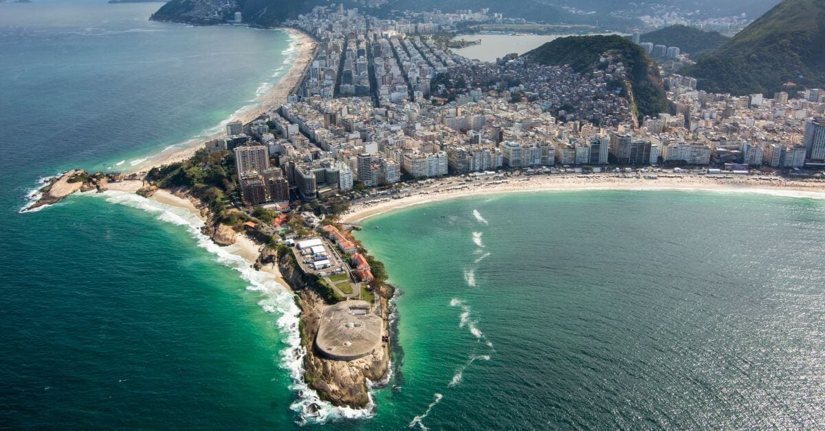 A Walk in Rio de Janeiro Along Copacabana and Ipanema Beaches