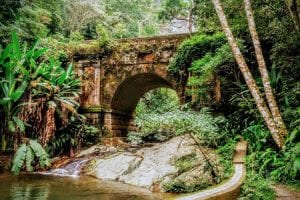 Parque de Tijuca - Puente Cascatinha Taunay sendero fácil